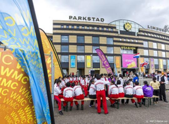 Grote brand bij hotel stadion Kerkrade, Wereld Muziek Concours was ontruimd