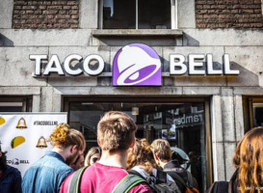 Omzet omhoog bij Taco Bell en KFC