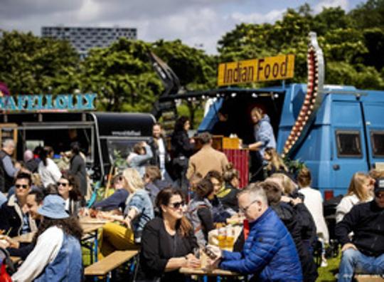 Veel nieuwe eigen zaken in de eventcatering, grote festivals staan voor de deur