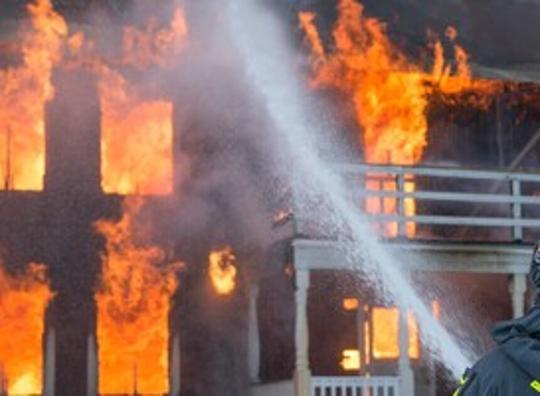 Brand in hotel in Domburg, gasten waren allemaal op pad